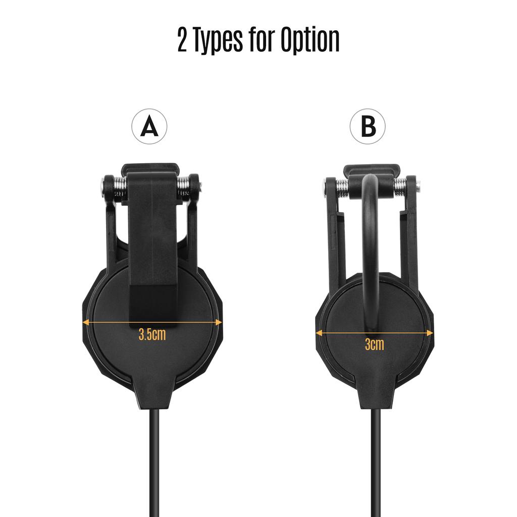 Прикрепляемый инструментальный звукосниматель, гитарный звукосниматель, мини-преобразователь с 14-дюймовым разъемом, кабель 2,4 м для