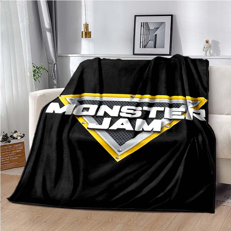 Monster Jam Grave Digger Truck Hot Wheels Диван Одеяло Легкое теплое изоляционное одеяло Кровать Офисный автомобиль наколенники Плед Одеяло