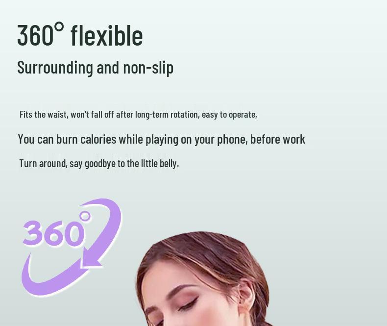Умный утяжеленный хулахуп для похудения талии и тонизирования живота