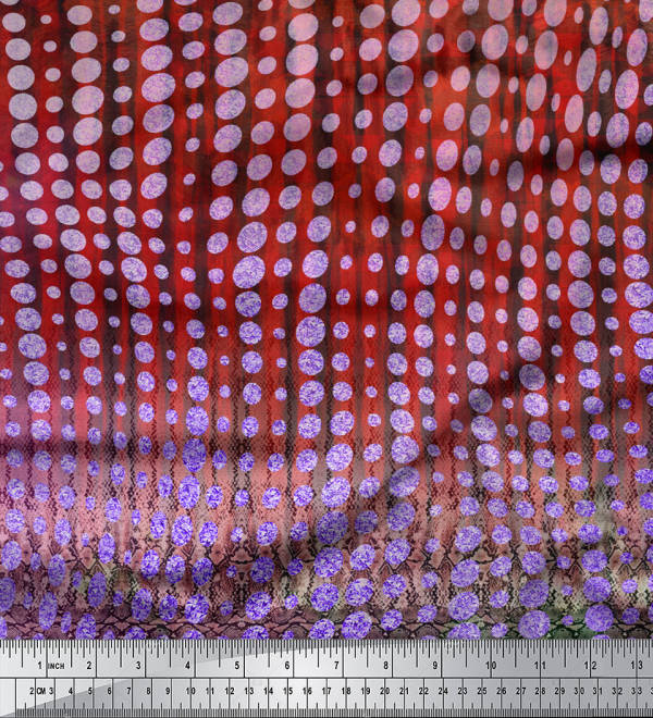 Soimoi Ткань японский креп-сатин этнический панельный принт ткань на метр 42 дюйма