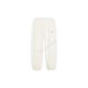 Li Ning Plain Tapered Knit Sports Pants Women Bottoms White AKLT022-1