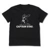 COSPA Yurucamp x Captain Stag Футболка Черная Размер M