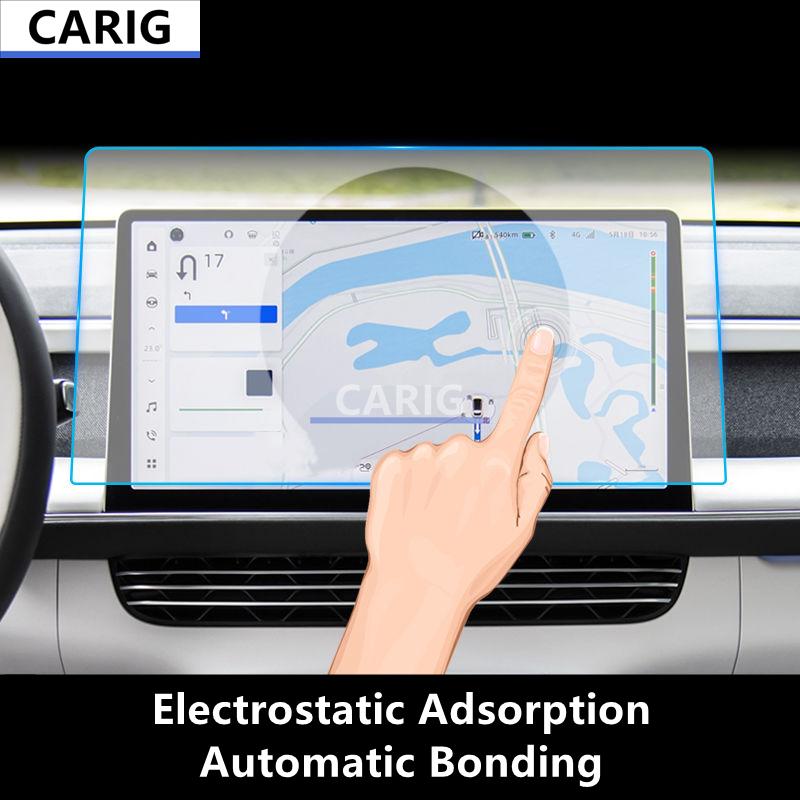 For XPENG G6 23-24 Dashbboard,Navigation Screen HD Tempered Glass Protective Film Anti-scratch Accessories Refit