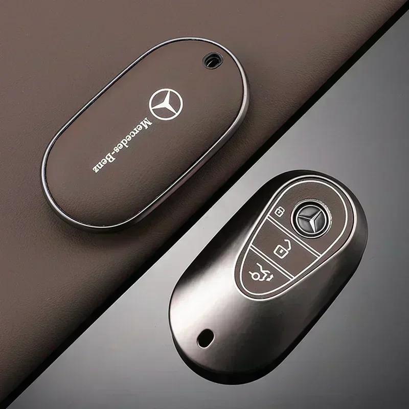 SUD2 TPU Car Smart Remote Key Case Cover Shell For Mercedes Benz C E S Class W223 W206 C260 C300 S400 S450 S500 Styling Accessories