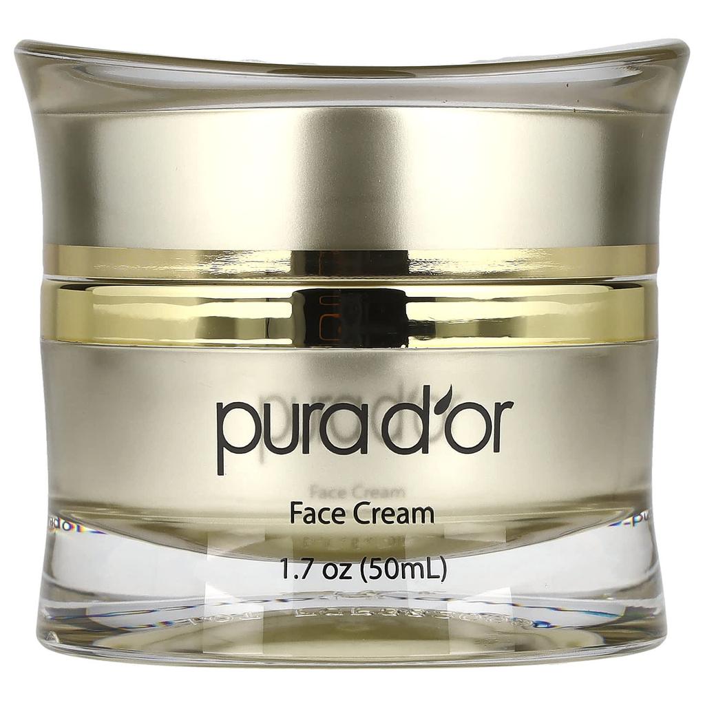 Pura D'or, Крем для лица Luminous PM™, 1,7 унции (50 мл)