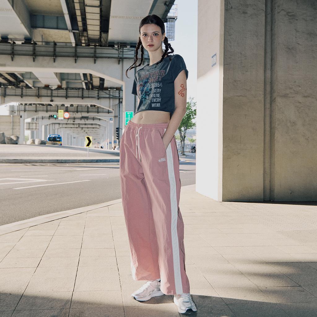 SPORTS ILLUSTRATED Line Color Block Pants (Pink)