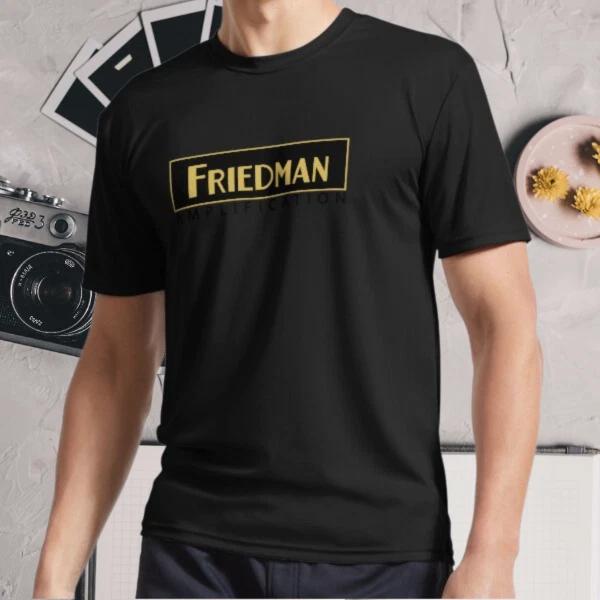 Новая футболка Friedman Amplification Активный логотип Футболка Смешная Размер S - 5XL