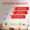 JUE-FISH Водостойкая паста для ремонта стен, ремонтная краска для отверстий в гипсокартоне, действительная, устойчивая к плесени, быстросохнущая восстанавливающая паста для ремонта стен