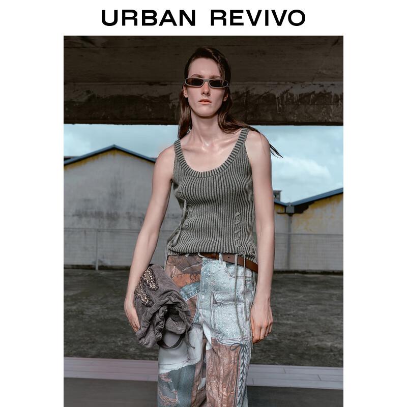 Женский топ без рукавов с завязками