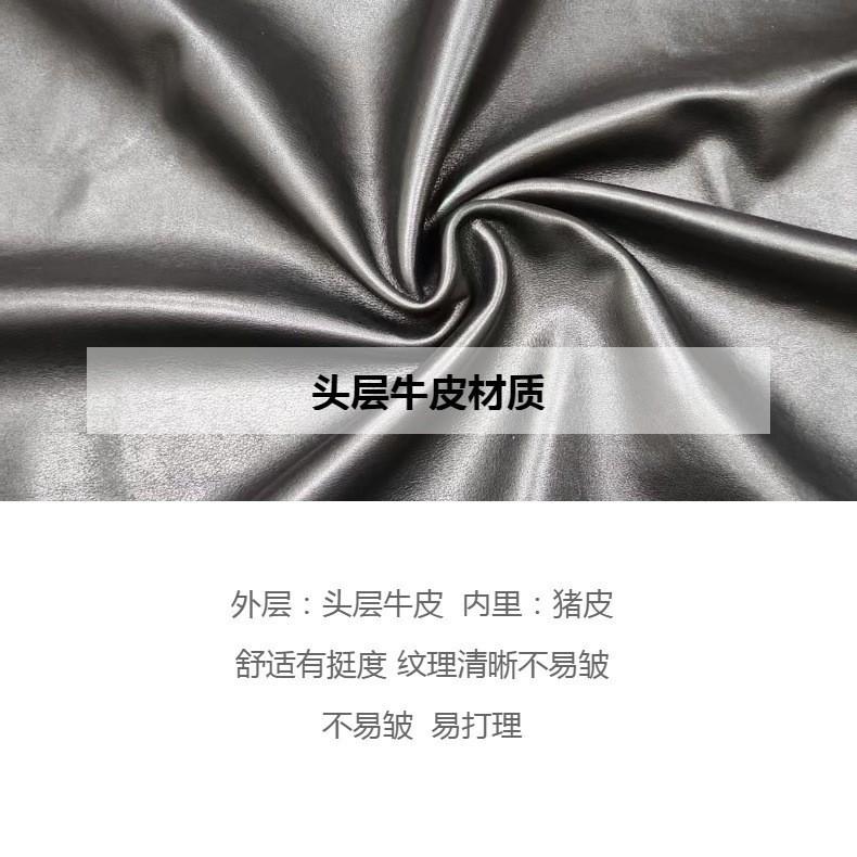 Интервью кожаные туфли с круглым носком, черный толстый каблук, светлый рот, свиная кожа, одиночные туфли для гостиниц, низкий каблук, толстая подошва, профессиональная модная женская обувь