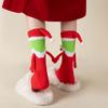 New Year Gifts Christmas Magnetic Stocking With Hands Cartoon Xmas Socks  Streetwear