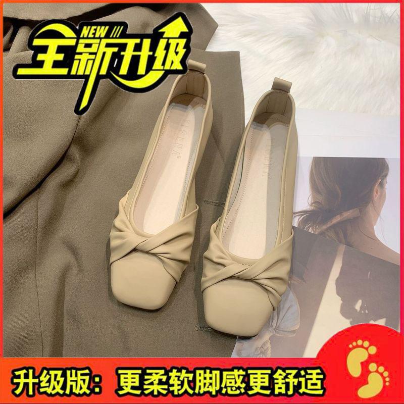 Мэри Джейн фея ветер нежные мягкие подошвы женские туфли весна и осень 2025 новые универсальные на плоской подошве Дуду бабушки одинарные туфли женщины