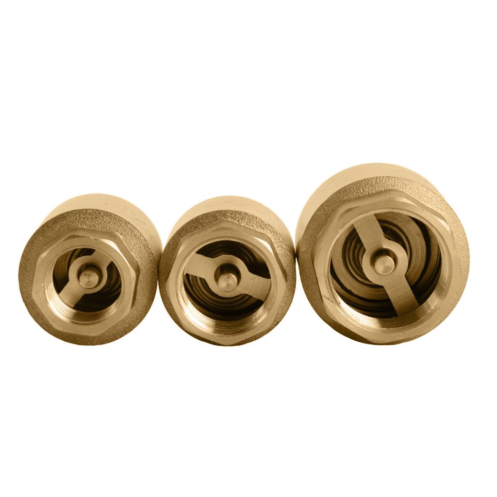 Эффективная защита от обратного потока воды Универсальные обратные клапаны 3/8"/1/2"/3/4" Резьбовые обратные клапаны Надежные для сантехники