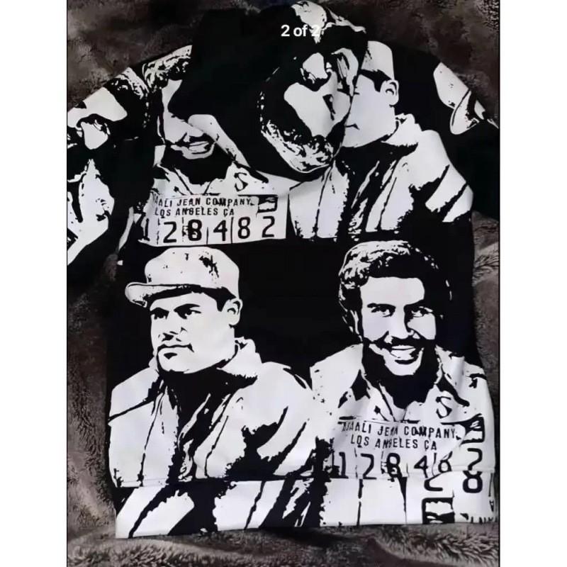 Y2K Vintage Loose Zip Hoodie Unisex Streetwear Hip Hop Graphic Sweatshirt Plus Size