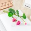 Mini Lotus Flower Artificial Fake Flowers Simulation Lotus Leaf  Bedroom Wedding