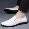 Fashion Men's Genuine Leather Breathable Loafers Comfortable Soft Casual Shoes for Men Lightweight Walking Shoes Male Driving Moccasins