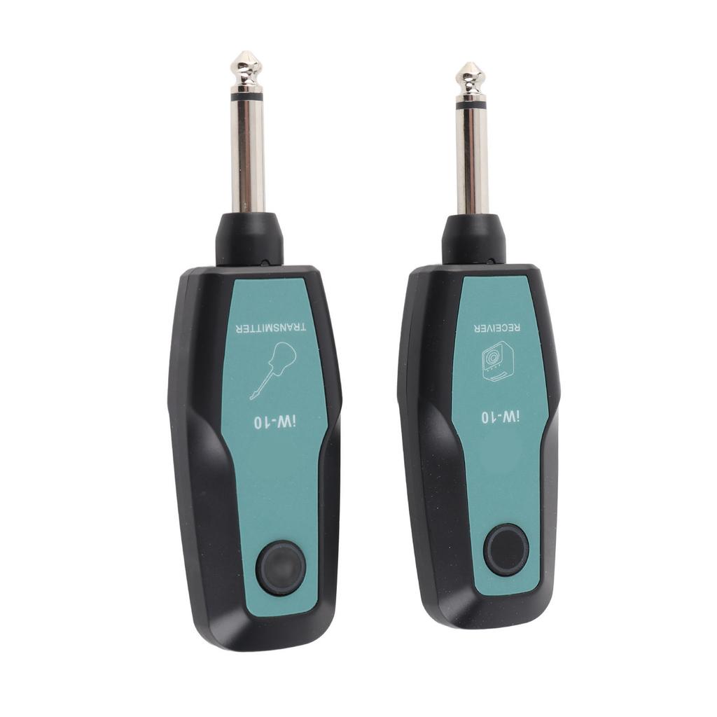 Комплект беспроводного передатчика и приемника для электрогитары 2 шт. 2,4G Беспроводная звуковая система для басового динамика