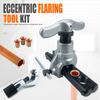 Дюймовый/Метрический 6-отверстий Одинарный Эксцентриковый Труборасширитель Кондиционер Медная Труба Развальцовка Эксцентриковый Набор Инструментов