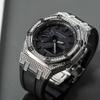 Casio Унисекс 48,5 мм Черные часы GA-2100-1A1(Watch8--)