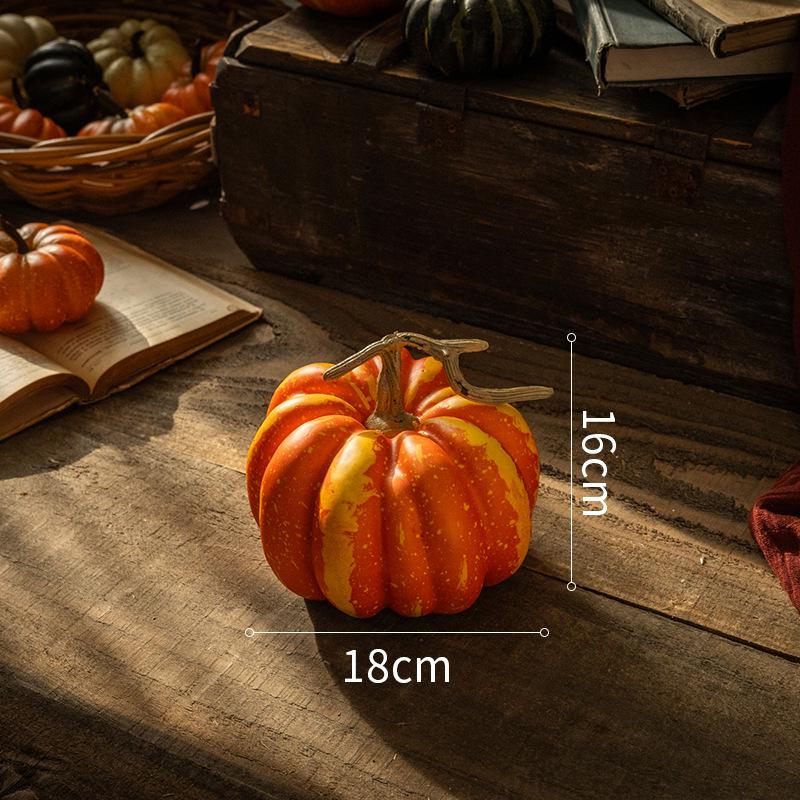 Тыквенное украшение: Искусственный декор для урожая для дома, фермерского дома и супермаркета