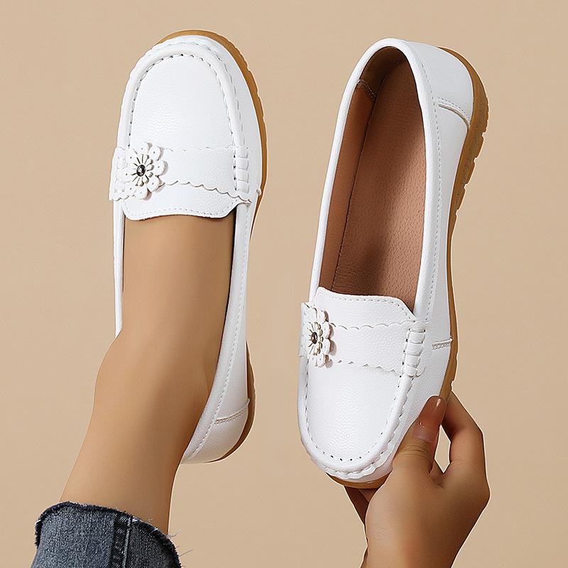 Весна и осень 2025 года, новые женские мокасины Zapatos Mujer, модные и универсальные туфли на плоской подошве, повседневные кроссовки, мокасины без застежек