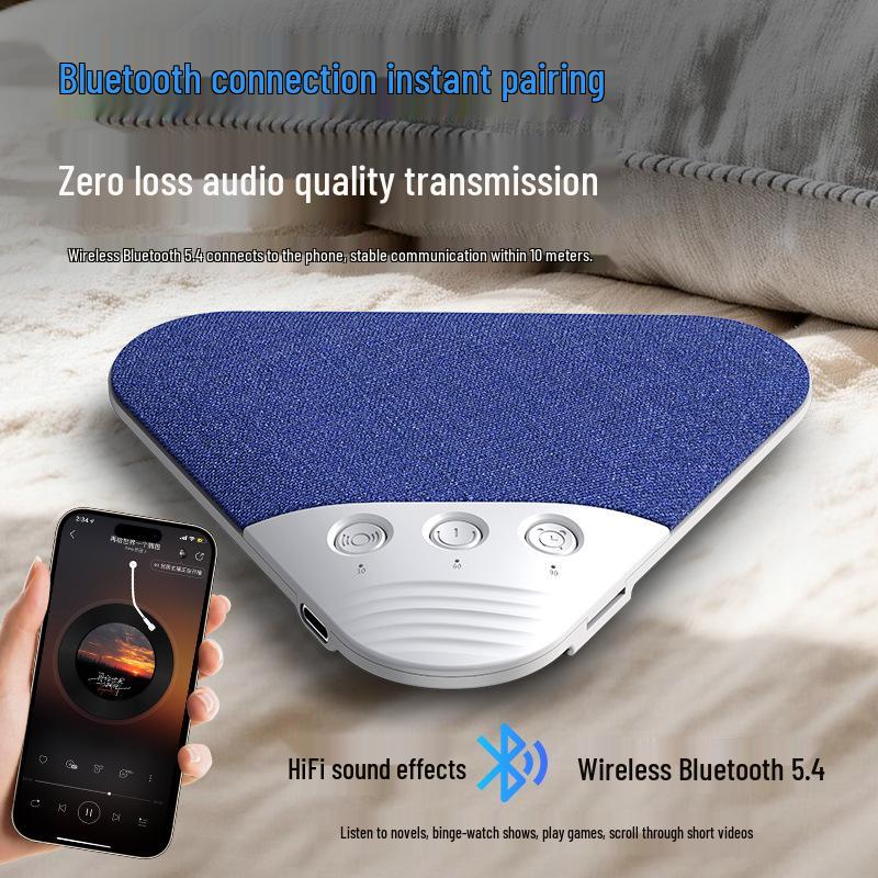 V3pro Ультратонкий Bluetooth-динамик под подушку для сна с белым шумом