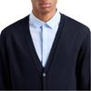 Emporio Armani Plain-knit virgin-wool V-neck cardigan 8N1E21-1M67Z-0922