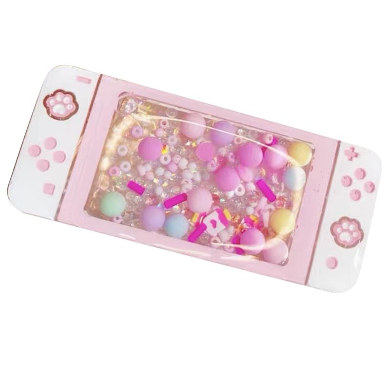 Quicksand Resin Casting Mold,Resin Art Shaker Mold,Crystal Silicone Hollow Mold Epoxy Pendant Mold Games Keychain Mold