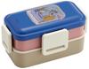 Skater Antibacterial Fluffy Dome Lid 2 Tier Bento Box 600ml Disney Classic Wanwan Monogatari Made In Japan PFLW4AG-A