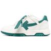 Out of Office White Green Men Sneakers OMIA189F22LEA001-0155