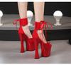 20Cm Heel 10Cm Platform Women Sexy Platform Sandals Stripper Heels Platform Sandals Women