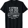 Партнер по жизни для катания Сын Папа Подходящие мотоциклетные футболки для райдеров