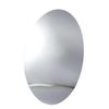 Home Decoration 3D Effect Shower Oval Mirror Stickers Acrylic Mirror Anti Fog Mirror Make Up Mirror