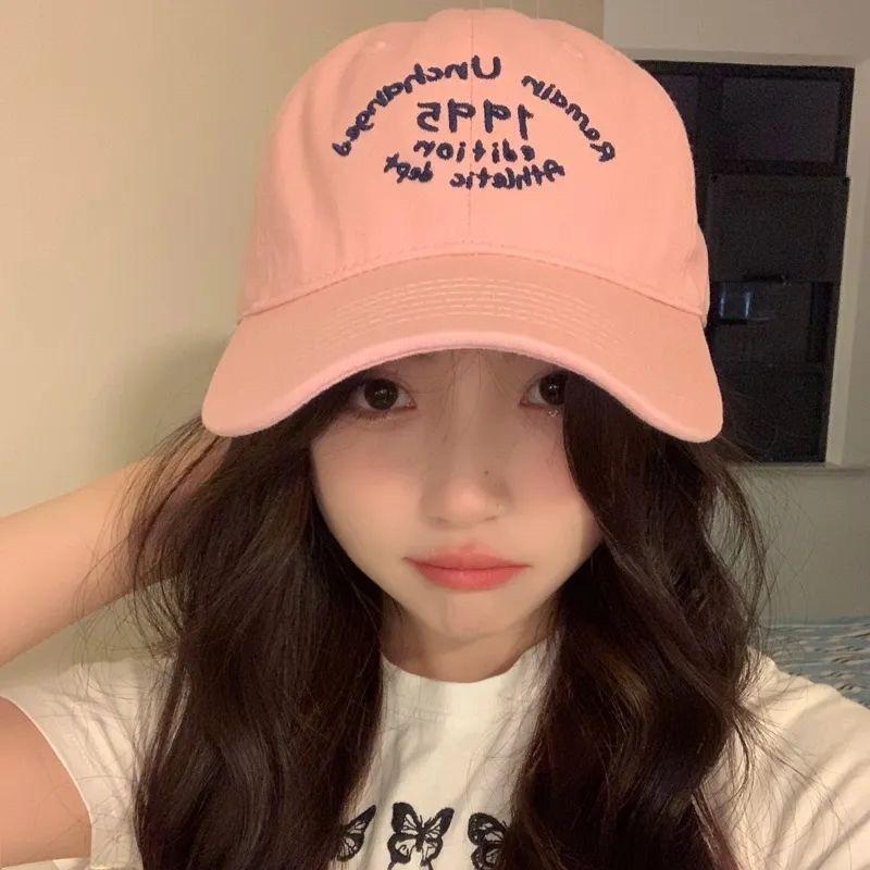 Baseball Cap Women New Summer Solid Embroidery Letter Sunhat Men Unisex-Teens Cotton Snapback Caps Fashion Hip Hop Spring Hat