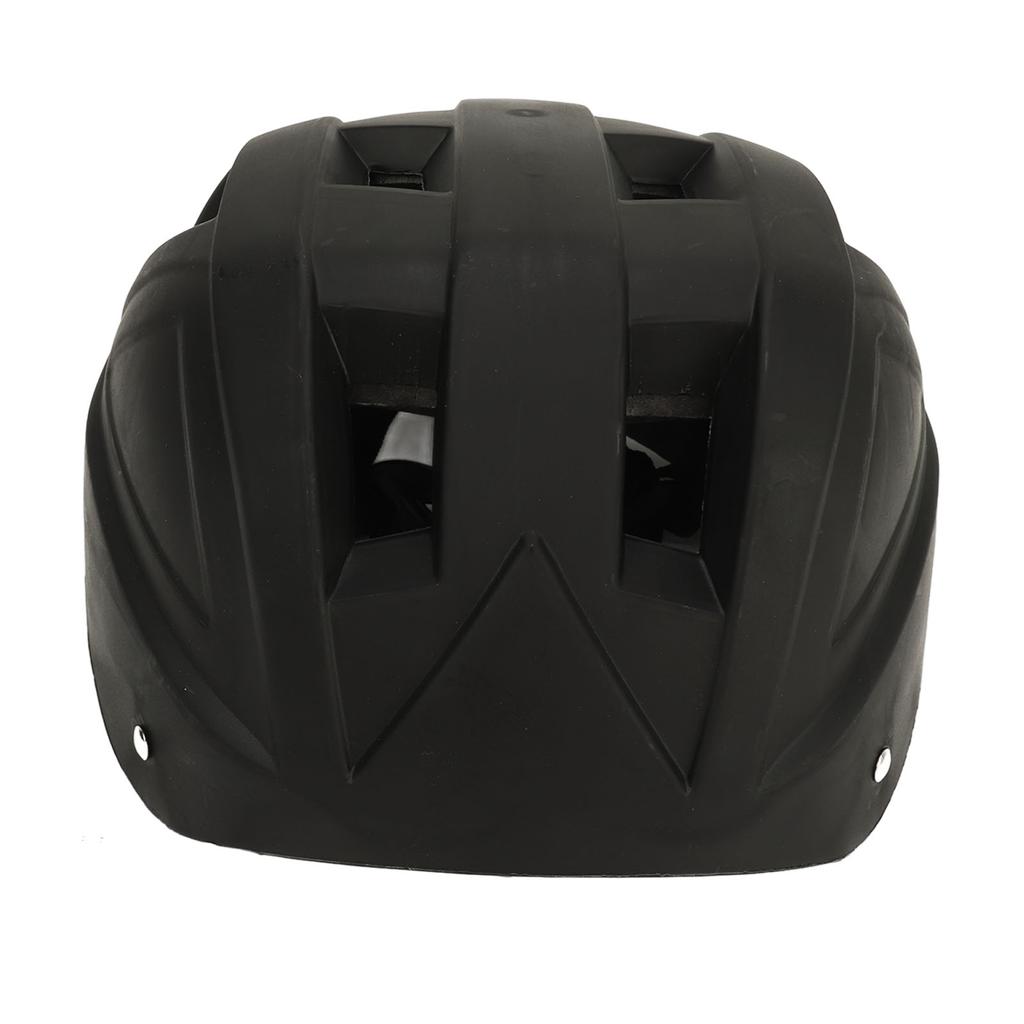 Детский велосипедный шлем, легкий, дышащий, с отверстиями, защита головы, велосипедный шлем для детей, черный