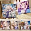 Огури Кэп ГОРЯЧЕЕ Аниме Умамусуме МИЛАЯ Наволочка Квадратная Подушка Спальня Диван Досуг Комфортная Подушка Автомобиль Украшение Дома