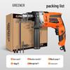 Green Forest Household Electric Impact Drill CN plug (adapter included)