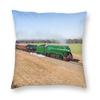 Riverina  Steam Locomotive Square Pillowcase Polyester Linen Velvet Pattern Decorative Pillow Case Car Cushion Wholesale