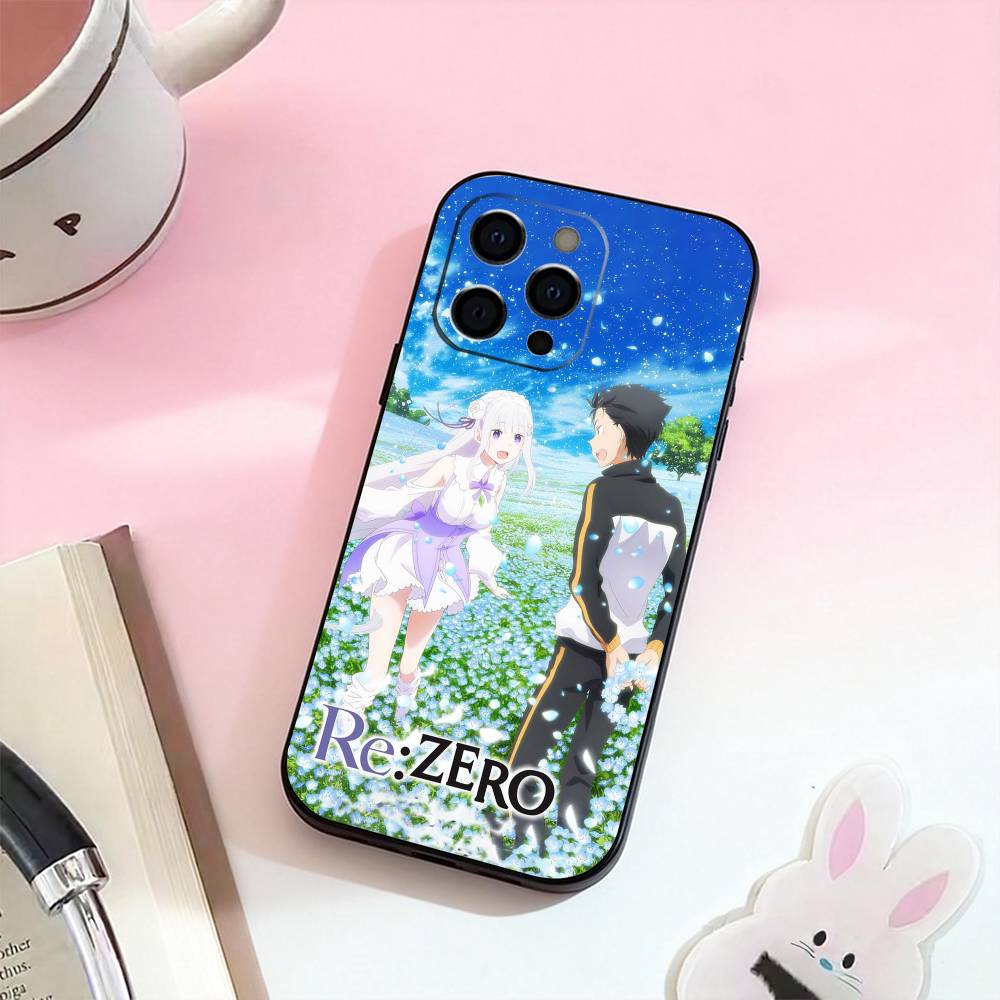 Чехол для телефона Re Z-ZERO Starting Life in Another World для iPhone 17,16,15,14,13,12,11 Plus,Pro,Max,XS Силиконовый Мягкий Чехол