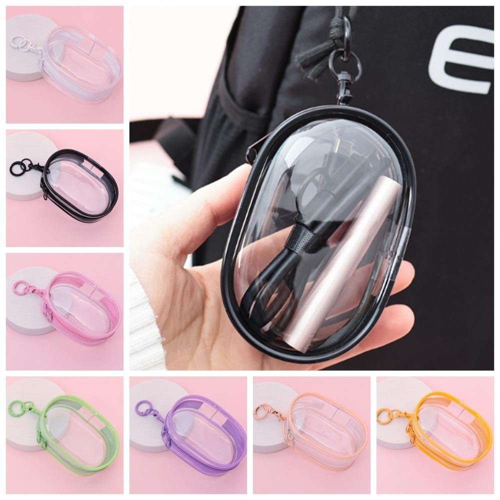 Storage Phone Charger Bag Transparent Digital Storage Bag Data Cable Storage Bag Earphone Cable