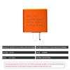 1pcs 2-Pin Orange LED Flasher ,Relay Universal Adjustable of Turn Signals Blinker Indicator Relays for Motorbike Motorcycle Accessories