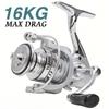 New 1000~7000 Series,5.2:1 Gear Ratio,35LB Max Drag,CNC Metal Spool,Spinning Fishing Reel,For Freshwater Saltwater