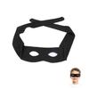 Highwayman Robber Black Eye Mask Bandit Thief Cosplay Prop Costume Mask