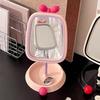 360° Rotatable Bow Makeup Mirror Light Luxury Desktop Stand Mirror Creative Vanity Mirror Bedroom