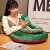 130~300Cm Like Real Colorful Snake Doll Stuffed Long Scary Animal Tongue Out Darkness Party Prop Decor Man Gift
