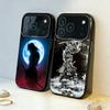 Японские комиксы Вагабонд Самурай Чехол для телефона для iPhone17,16,15,14,13,12,11,Pro,MAX Белый Матовый Ударопрочный Чехол