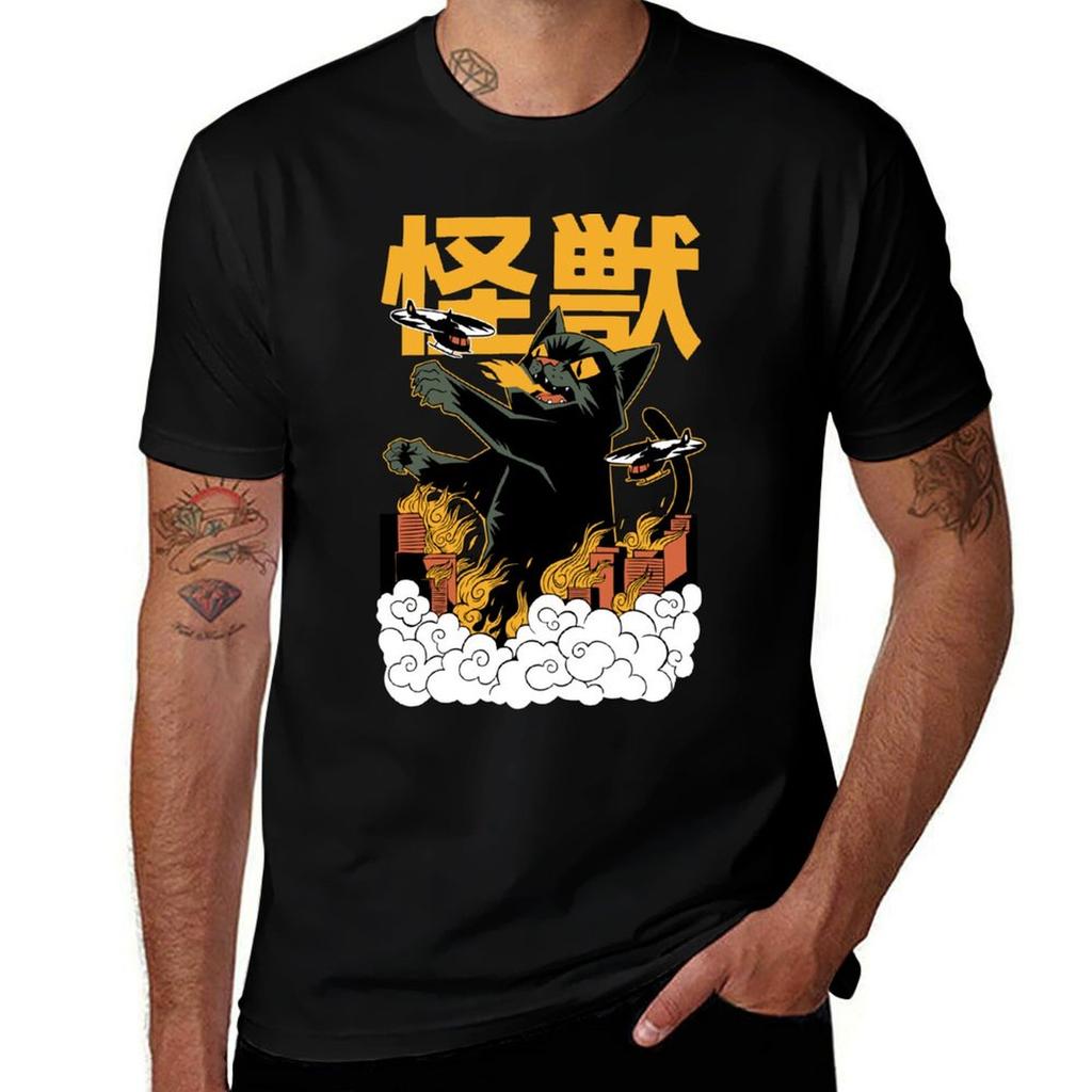 terror of catzilla TShirt Holiday Party TShirt for Unisex