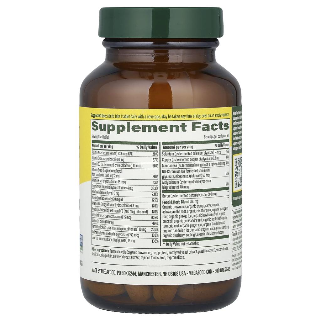 Men's 40+ One Daily Multivitamin, 60 Tablets