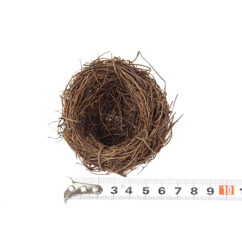 LQT Artificial Birds Nest/Simulation Eggs for Easter Garden Decoration Props