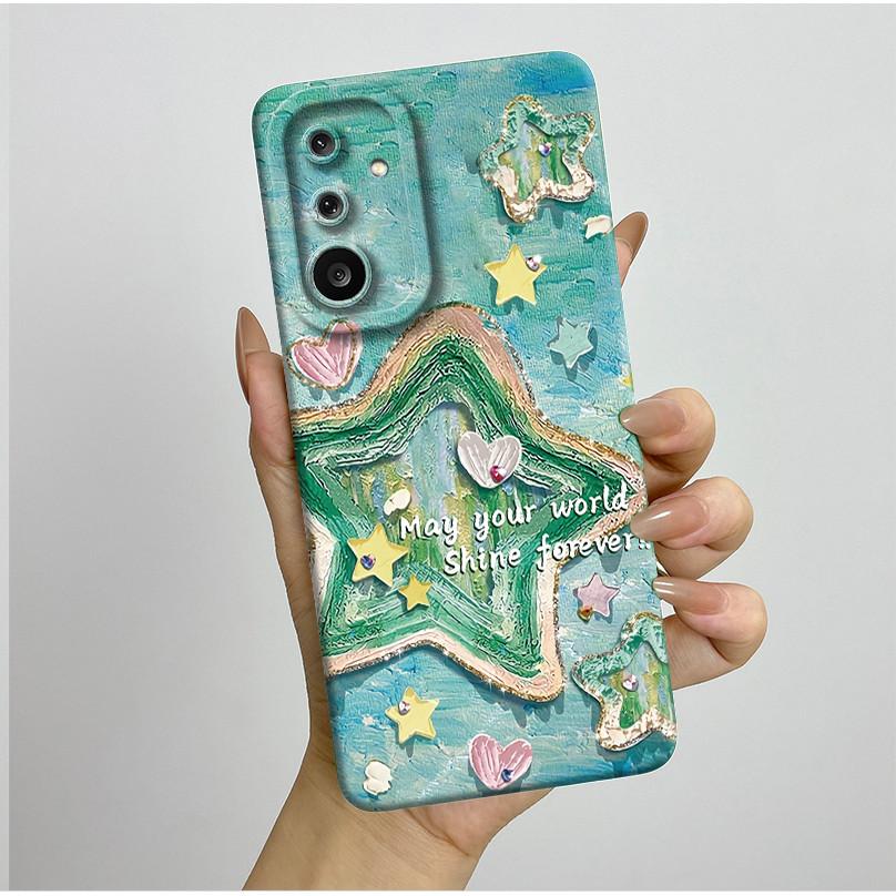 For Samsung Galaxy M36 S25FE 5G Phone Case Aesthetic Pattern Anti Drop Protection Covers For Samsung S25 FE M 36 Bumper Casing